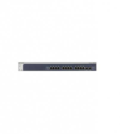 Netgear 12-port 10-Gigabit Smart Managed Switch 2 combo copper/SFP+ Fiber 10G ports XS712T ผ่อน0% 10เดือน 