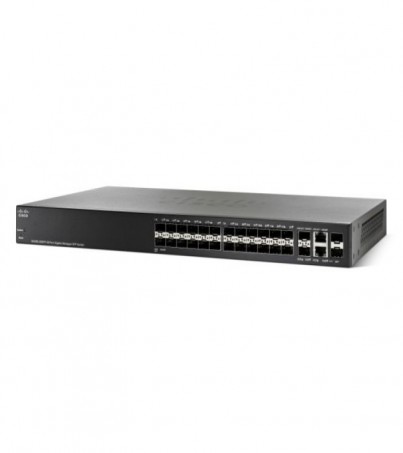 Cisco SG300-28SFP-K9-EU SG300-28SFP 28-port Gigabit SFP Managed Switch ผ่อน0% 10เดือน