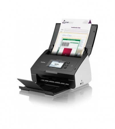 Brother Scanner ADS-2600W Network and Wireless High Speed 2-sided Document Scanner ผ่อน0% 10เดือน