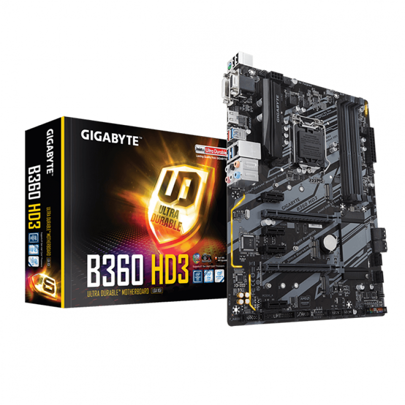 Gigabyte b360 hd3 обзор