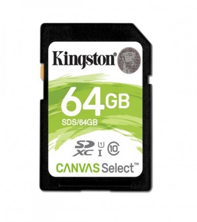 Kingston SDXC Canvas Select 64GB (SDS/64GB)