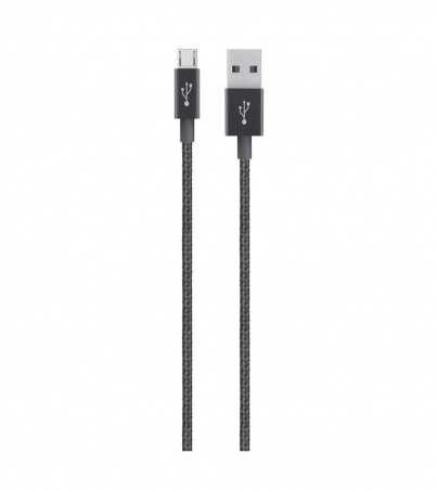 Belkin MIXIT↑™ Metallic Micro-USB to USB Cable F2CU021bt04-Black 