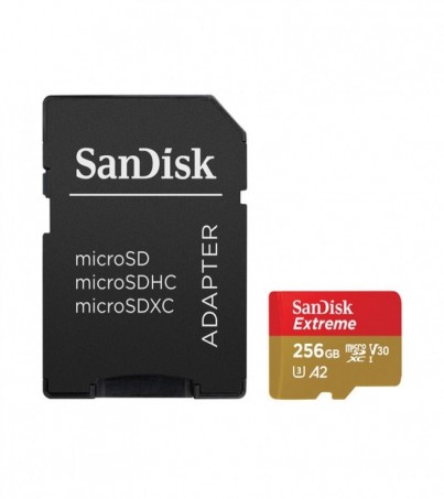 SanDisk 256GB Extreme UHS-I microSDXC (SDSQXA1_256G_GN6MA)