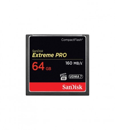 SanDisk Extreme Pro CF Card 64 GB Speed R 160MB/S W150MB/S (SDCFXPS_064G_X46)