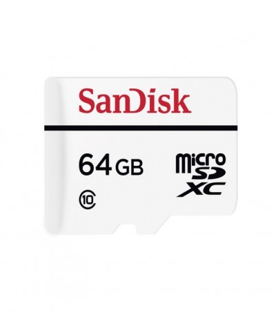SanDisk High Endurance Video Monitoring Card with Adapter 64GB (SDSDQQ_064G_G46A)