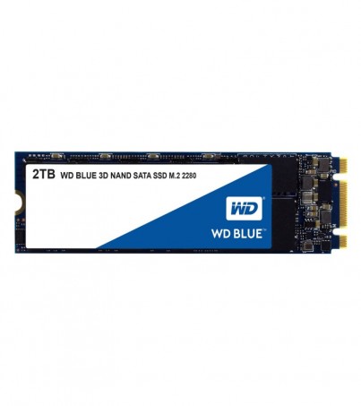 WD 2TB Blue 3D NAND SATA III M.2 2280 Internal SSD(WDSSD2TB-M.2-3D-5YEAR) 
