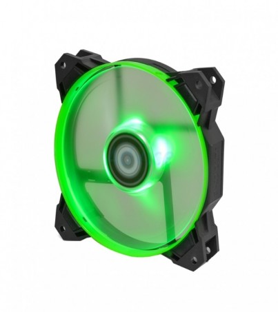 FAN CASE ID Cooling 120mm Riing SF-12025(Green LED) 