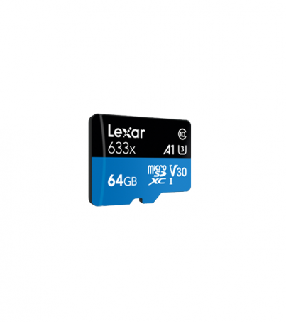 Lexar Micro SD 64GB Class10 (98 MB/s.) No Adapter 