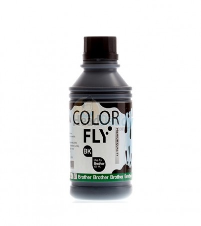 Color Fly BROTHER ink 500 ml. Black 