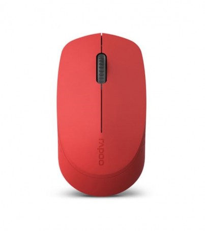 Rapoo Multi mode Optical Mouse Silent (MSM100) - Red 