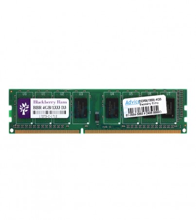 RAM DDR3(1333) 4GB Blackberry 8 Chip 
