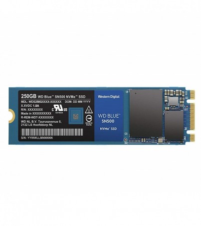 WD 250GB Blue SN500 NVME SSD M.2 2280 (WDS250G1B0C-NVME)