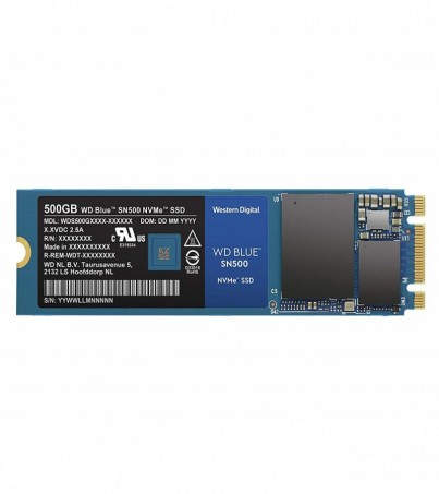 WD 500GB Blue SN500 NVME SSD M.2 2280 (WDS500G1B0C-NVME)