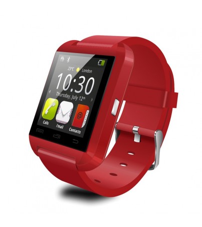 U Watch Bluetooth watch International Red