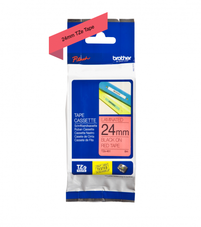 Brother Genuine TZE-451 Labelers Tape 24mm (TZE451) 