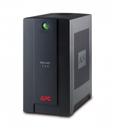 APC Back-UPS 700VA, 230V, AVR, Universal and IEC Sockets (BX700U-MS)