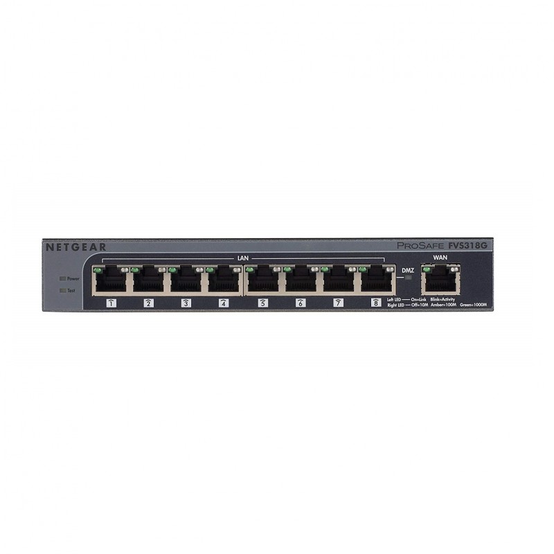 Netgear ProSafe 8port Gigabit VPN Firewall (FVS318G) SuperTstore