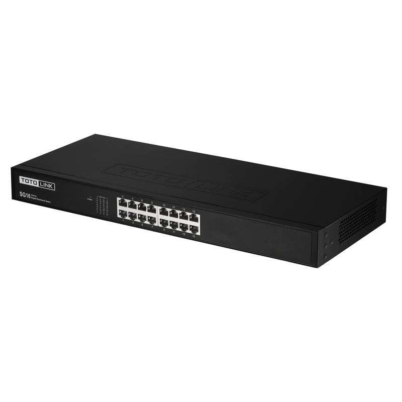 Totolink SG16 Gigabit Switching Hub 16 Port (17inch) SuperTstore