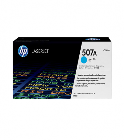 HP 507A Cyan Original LaserJet Toner Cartridge (CE401A) ผ่อน 0% 10 เดือน 