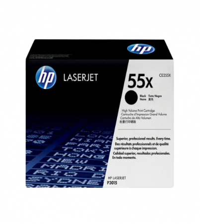 HP 55X High Yield Black Original LaserJet Toner Cartridge (CE255X) ผ่อน 0% 10 เดือน 