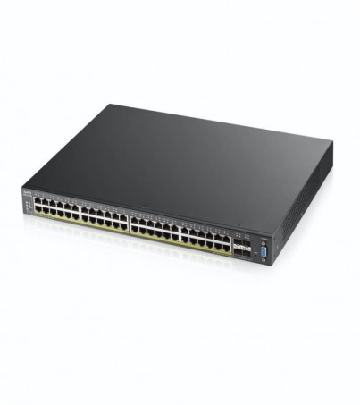 ZyXel XGS2210-52HP 48-port GbE L2 PoE Switch with 10GbE Uplink ผ่อน 0% 10 เดือน 