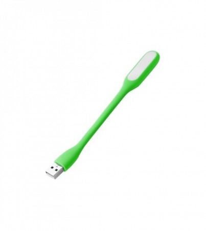 Twosister โคมไฟ LED ต่อ USB ขนาดพกพา (สีเขียว)
