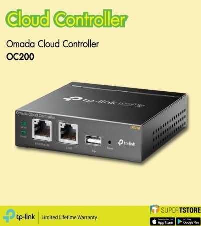 TP-Link OC200 (Omada Cloud Controller) อุปกรณ์วางระบบ Wi-Fi สำหรับองค์กร ช่วยให้คุณสามารถจัดการการตั้งค่าอินเตอร์เน็ตได้อย่างง่ายดายและรวดเร็ว