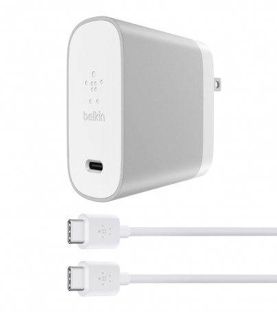 Belkin USB-C 45W Home Charger + Cable (F7U010dq06-SLV)