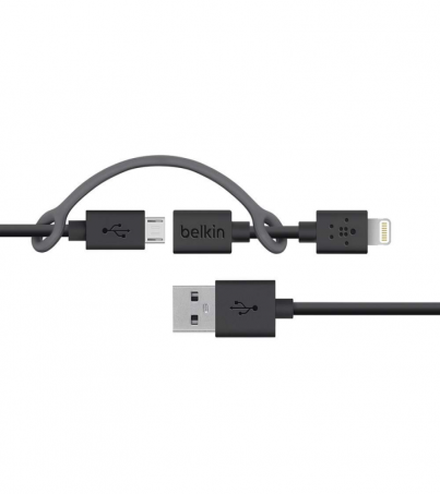 BELKIN Micro-USB Cable with Lightning connector Adapter (F8J080bt03-BLK)