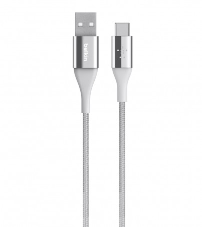Belkin MIXIT UP DuraTek USB-C to USB-A Cable (USB Type-C) (F2CU059bt04-SLV) -Silver