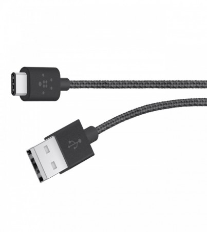 Belkin MIXIT 4-Foot USB-C to USB-A Charging Cable (F2CU060bt04-BLK) -Black