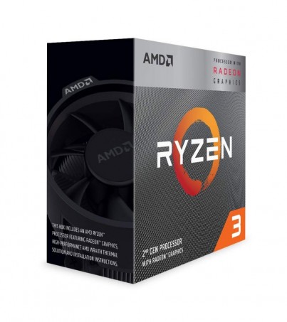AMD Ryzen 3 3200G, with Wraith Stealth Cooler (YD3200C5FHBOX)