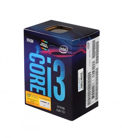 CPU INTEL CORE I3-9100 LGA 1151V2 (ORIGINAL)