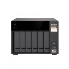 อุปกรณ์จัดเก็บข้อมูล NAS QNAP TS-673-4G-US 6-Bay NAS/iSCSI IP-SAN, AMD R Series Quad-core 2.1GHz, 4GB RAM, 10G-Ready