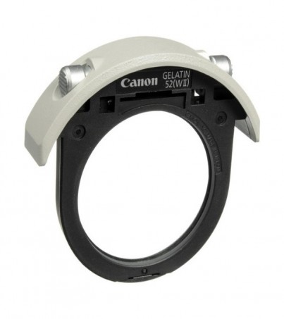 Canon 52mm Drop-in Gelatin Filter Holder (Black)