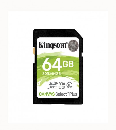Kingston 64GB SDHC Canvas Select Plus Memory Card (SDS2/64GB) 