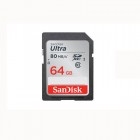 การ์ดหน่วยความจำ SanDisk 64GB Ultra UHS-I SDXC Memory Card (Class 10) (SDSDUNR-064G-GN6IN)