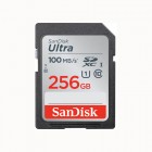 การ์ดหน่วยความจำ SanDisk 256GB Ultra UHS-I SDXC Memory Card (Class 10) (SDSDUNR-256G-GN6IN)