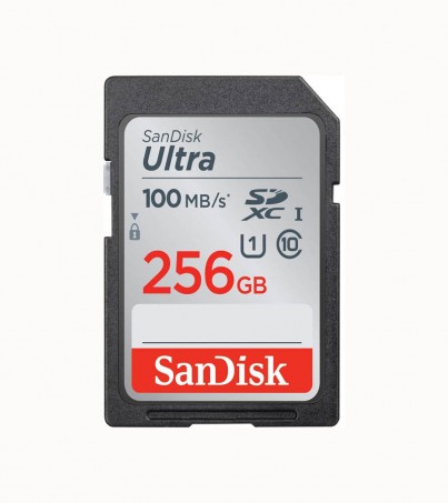 SanDisk 256GB Ultra UHS-I SDXC Memory Card (Class 10) (SDSDUNR-256G-GN6IN) 