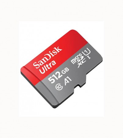 SANDISK 512 GB MICRO SDXC CARD ULTRA CLASS 10 (SDSQUAR_512G_GN6MN) 