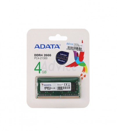RAM DDR4(2666, NB) 4GB ADATA Premier Capacity 4GB