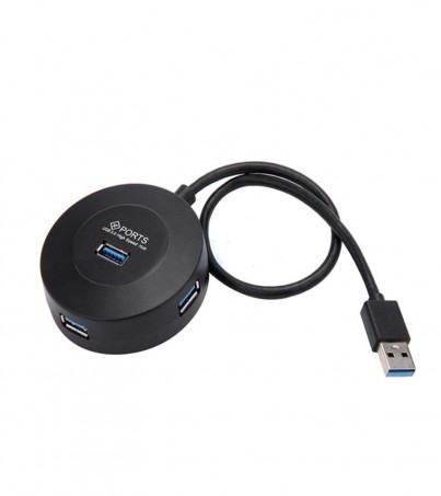 4 Port USB HUB V.3.0 Magictech (MT77)- Black