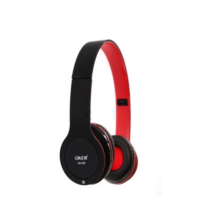 Headphone BLUETOOTH OKER (SM-889) Balck/Red