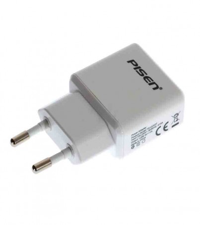 Adapter USB Charger (TS-UC037) 'PISEN' White ขากลม