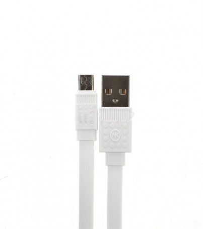 Cable USB To Micro USB (1M,WDC-070m) 'WK' White