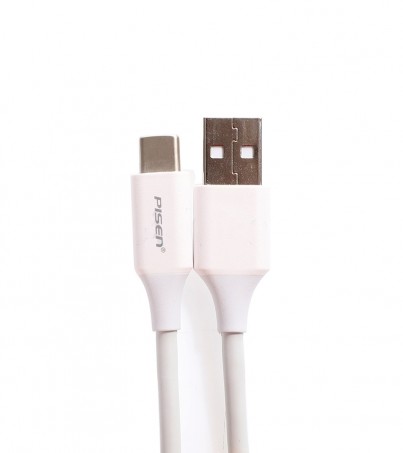 Cable USB To Type-C (3M,MU10-3000) 'PISEN' White