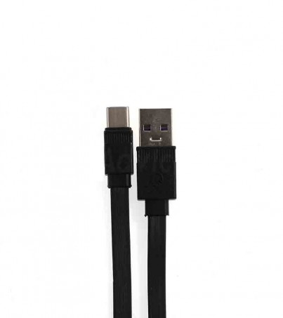 Cable USB To Type-C (1M,WDC-070a) 'WK' Black