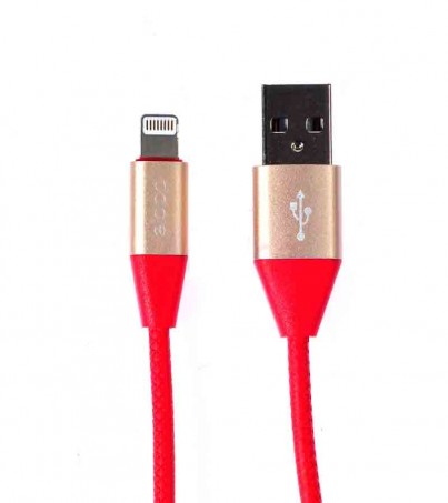 Cable Charger for iPhone (1M,S31) 'ELOOP' Red 