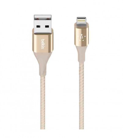 Cable Charger for iPhone (1.2M,Dura Tek,F8J207bt04) 'BELKIN' Gold