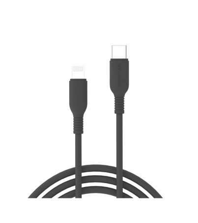 INNOSTYLE สายชาร์จ USB-C to Lightning 1.2M (1.2 เมตร,สีดำ) รุ่น ICL120TBLK 